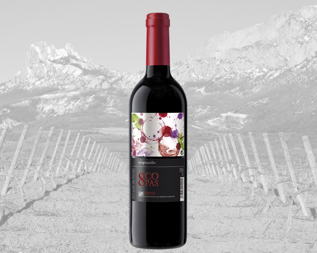 8 copas tinto joven